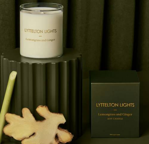 Lemongrass & Ginger Soy Candle