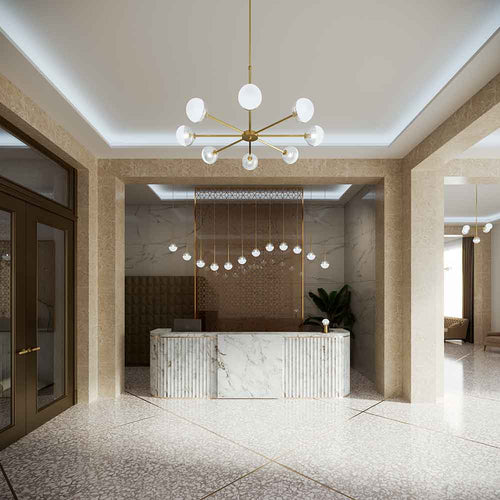 Molecola Pendant Light