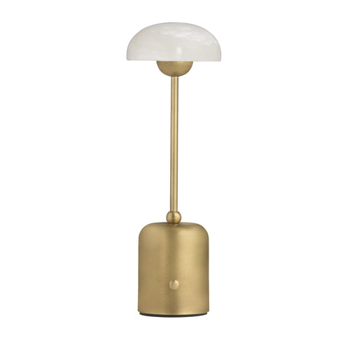 Lumi Rechargeable Accent Lamp - Antique Brass