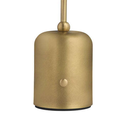 Lumi Rechargeable Accent Lamp - Antique Brass