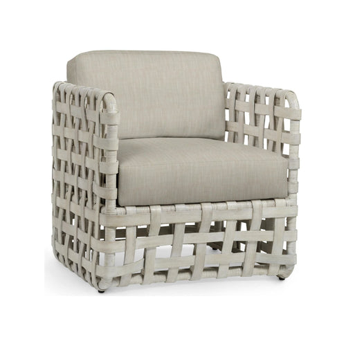 Medford Lounge Chair, White