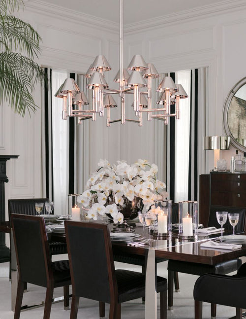 Barrett Medium Knurled Chandelier