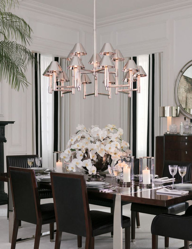 Barrett Medium Knurled Chandelier