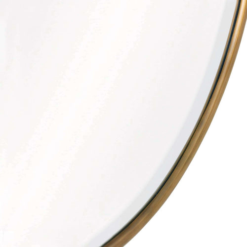 Vaquero Small Mirror - Antique Brass