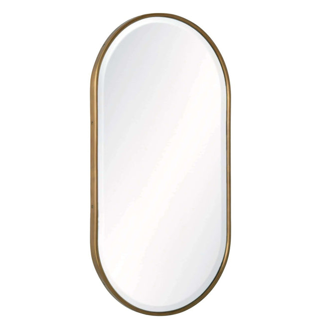 Vaquero Small Mirror - Antique Brass