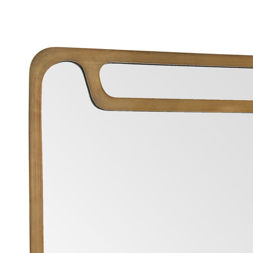 Dodger Mirror - Vintage Brass