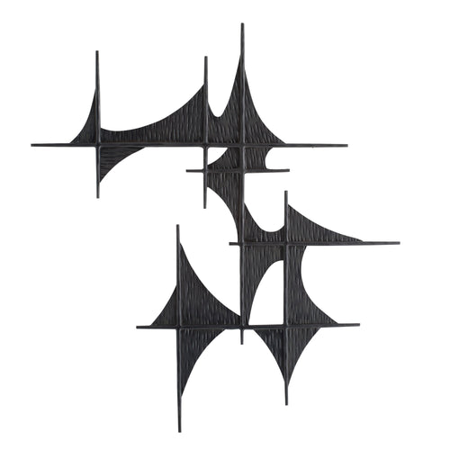 Freya Wall Plaques, Set of 3