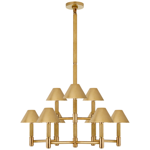 Barrett Medium Knurled Chandelier