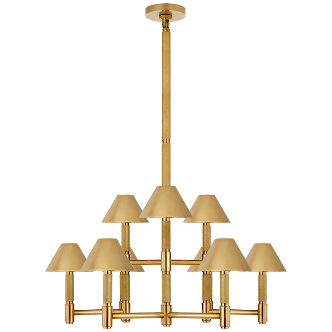 Barrett Medium Knurled Chandelier