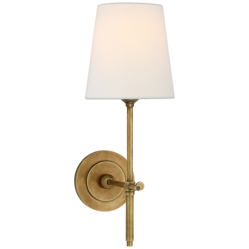 Bryant Sconce with Linen Shade