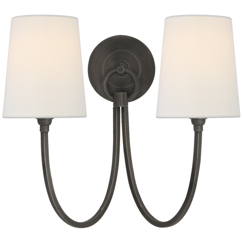 Reed Double Sconce