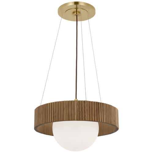 Arena Ring and Globe Chandelier