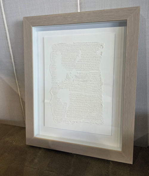 White Shadow XXIV Art - Showroom Model