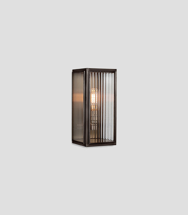 Reeded Wall Light