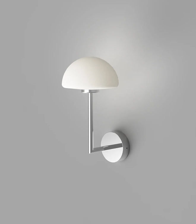 Orb Dome Long Arm Wall Light