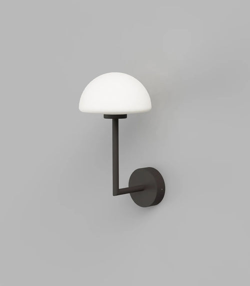 Orb Dome Long Arm Wall Light