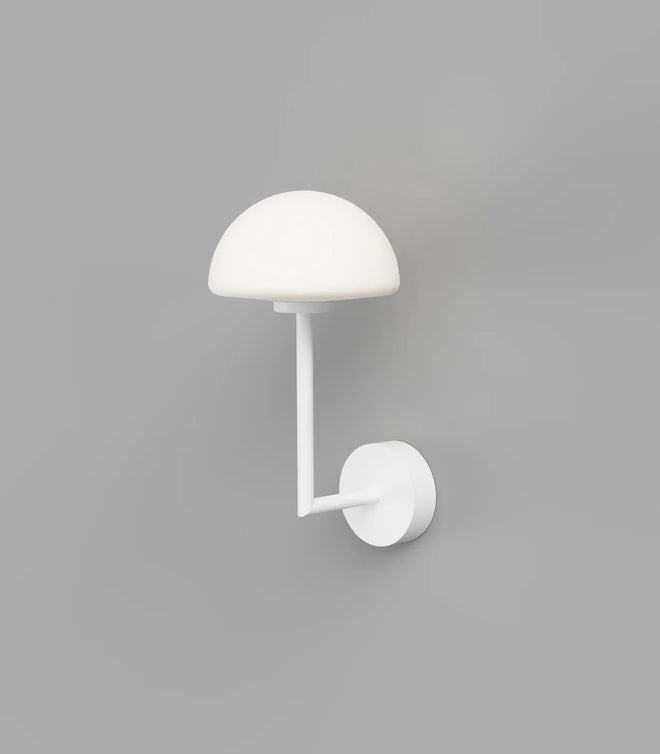 Orb Dome Long Arm Wall Light