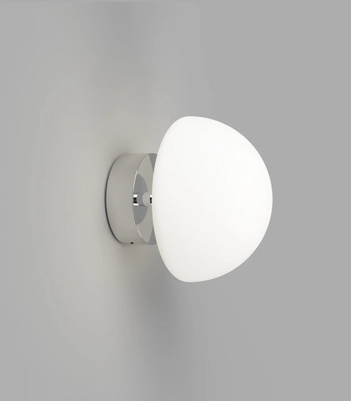 Orb Dome Short Arm Wall Light