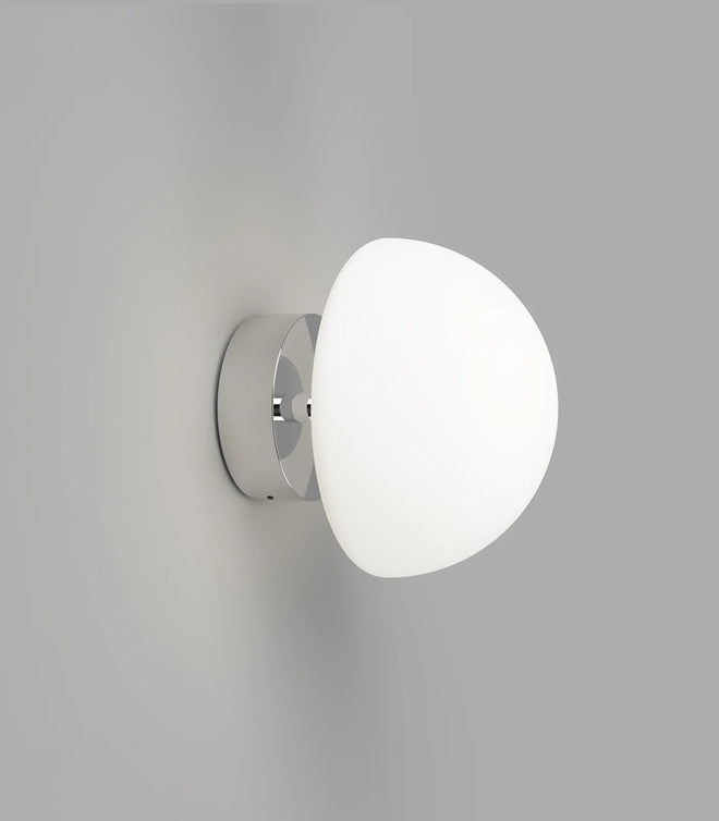 Orb Dome Short Arm Wall Light