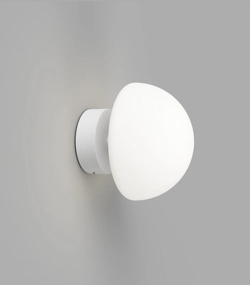 Orb Dome Short Arm Wall Light