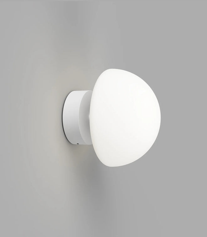 Orb Dome Short Arm Wall Light