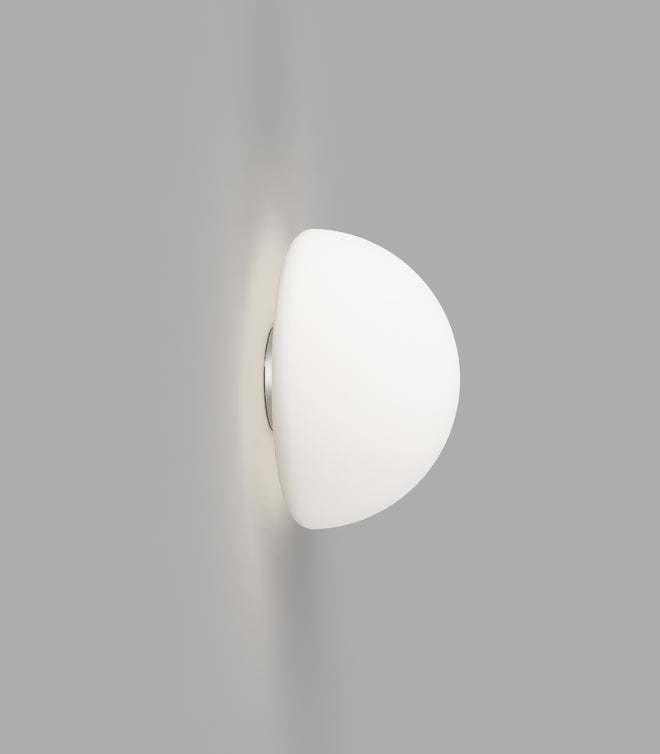 Orb Dome Mirror Wall Light