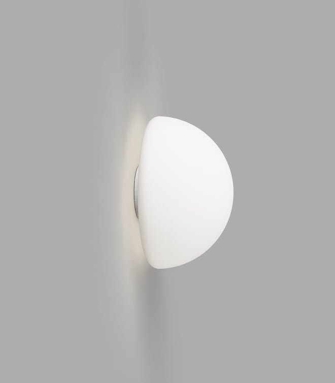 Orb Dome Mirror Wall Light