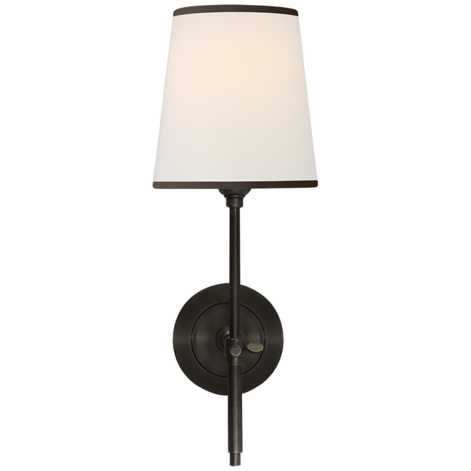 Bryant Sconce with Linen Shade
