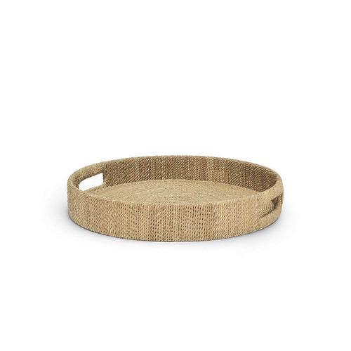 Monarch Round Tray, Sm, Natural