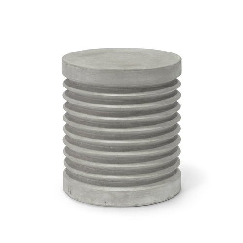 Pompeii Outdoor Stool/Table, Grey