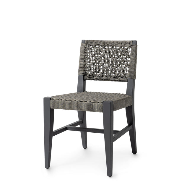 Oliver Outdoor Side Chair Charcoal