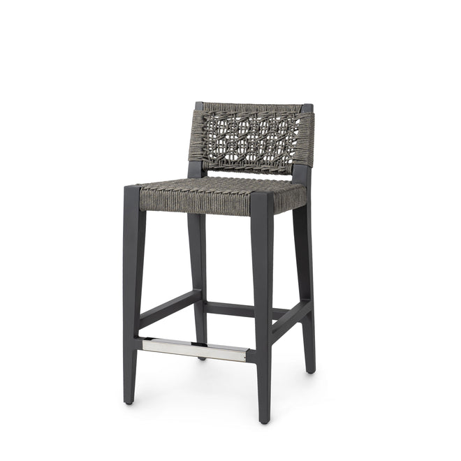 Oliver Outdoor 24"Counter Stool Charcoal