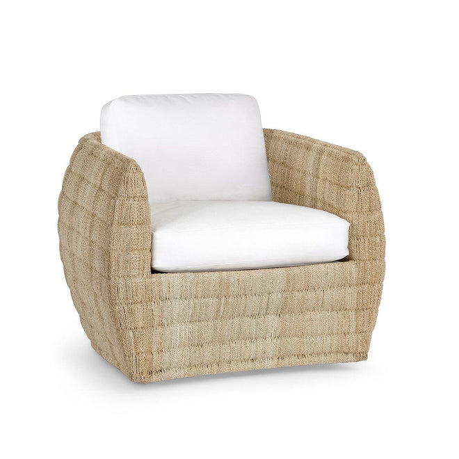 Ventura Swivel Lounge Chair, Natural
