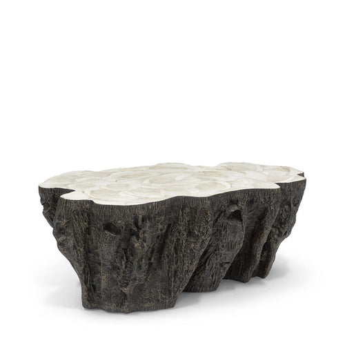 Chloe Fossilized Clam Coffee Table