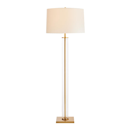 Norman Floor Lamp - Antique Brass