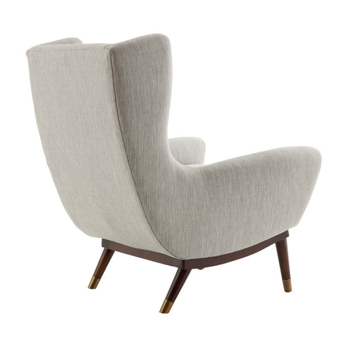 Ophelia Lounge Chair - Fossil Tweed