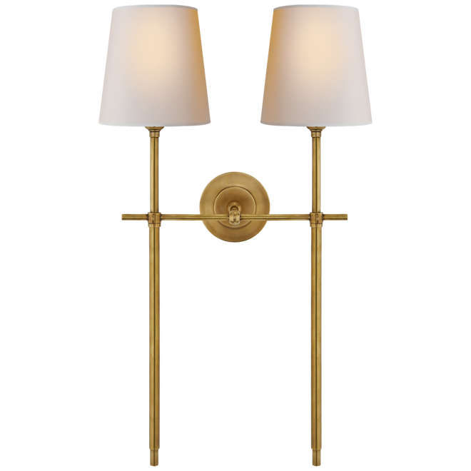 Bryant Large Double Tail Sconce