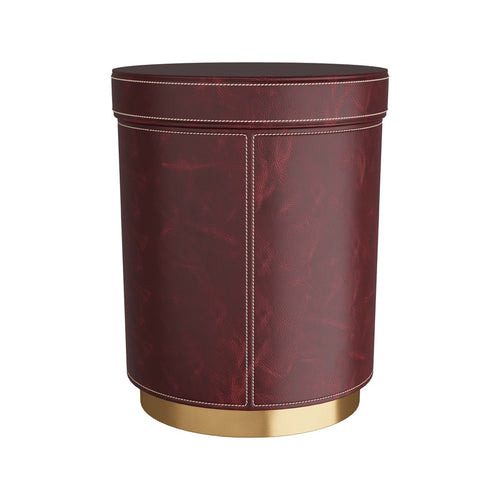 Wes Accent Table - Merlot