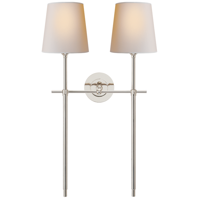 Bryant Large Double Tail Sconce