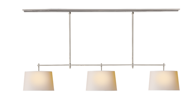 Bryant Large Billiard with Linen Shades