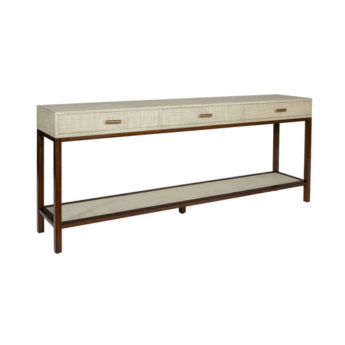 Clifton Console - Pumice - 3 Drawer