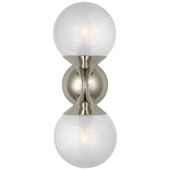 Cristol Small Double Sconce
